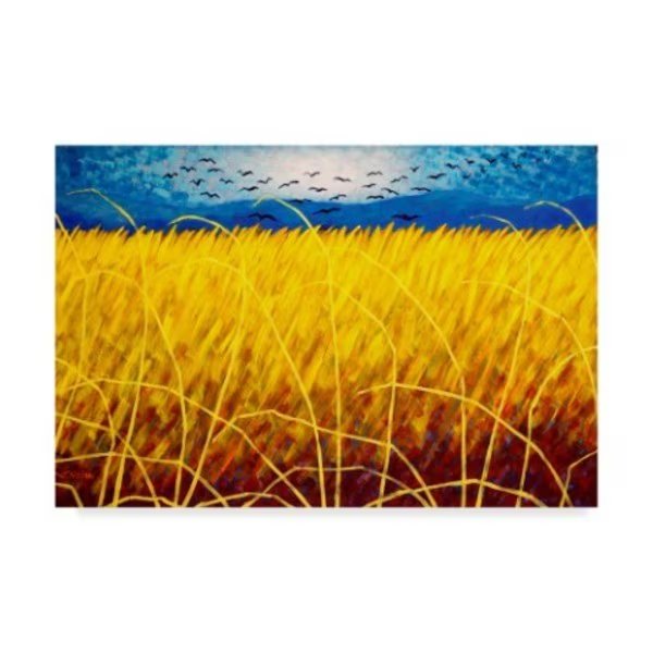 John Nolan 'Homage To Van Gogh 1' Canvas Art, 12x19, Trademark Fine Art, Mfr#: ALI37033-C1219GG